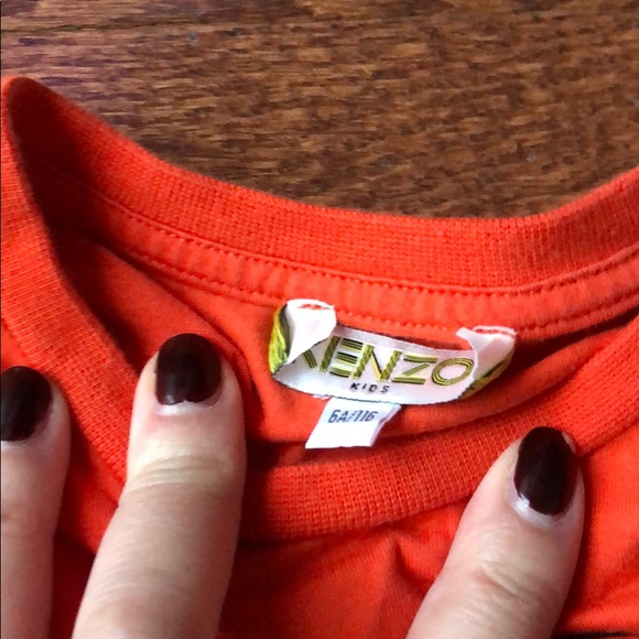 Kenzo long Sleeve Shirt Boys 6 - Picture 3 of 4
